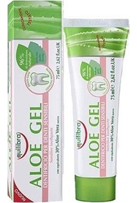 Equilibra Aloe Toothpaste Sensitive Gel Diş Macunu 75 ml