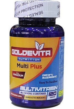 Goldevita Nutrition Multivitamin 120 Tablet