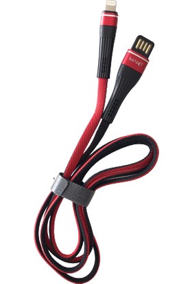 Tonmeister Makt 2.4A USB Lightning Şarj ve Data Kablosu 1 mt
