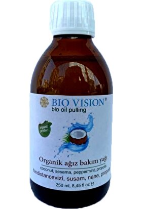 Bio Vision Organik Ağız Bakım Yağı 250 ml