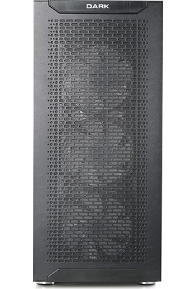 Dark Maxima V12 Temperli Cam Yan Panel, 3x12cm Ön + 1x12cm Arka ARGB LED Fanlı, Dikey Ekran Kartı Takılabilen, USB 3.0 ATX Oyuncu Kasası (DKCHMAXV12)