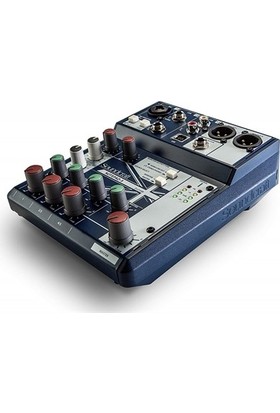 Soundcraft Notepad 5 Channel Desktop Mixer With Usb