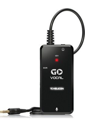 Tc Helicon Go Vocal Mobil Cihazlar İçin Yüksek Mikrofon Preamp
