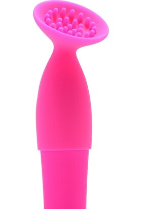 Ns Novalties Inya Blossom Klitoris Uyarıcı Masaj Başlıklı ve G-Spot Uyarıcı Pembe Vibratör+Jel