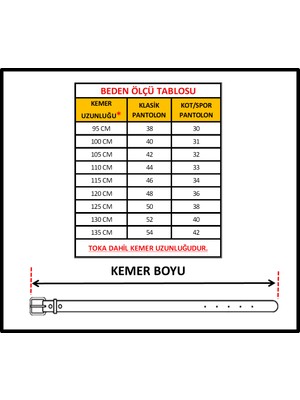 GoDeri Kahverengi Lüks Deri Kot, Spor Kemer 4.5 cm