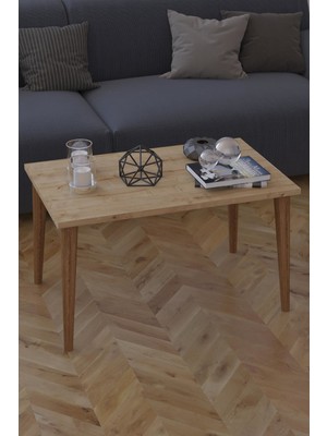 Remaks Retro Orta Sehpa - Meşe