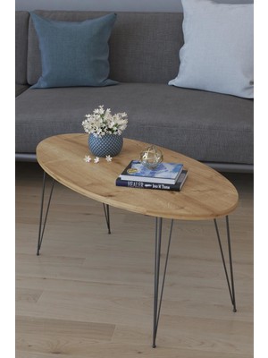 Remaks Elit Istanbul Orta Sehpa Orta Masa  - Meşe