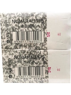 Sam Numaralı Fiş Büyük Düzine