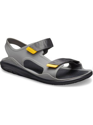 Crocs 206526-0DY Slate Grey Crocband Sandalet