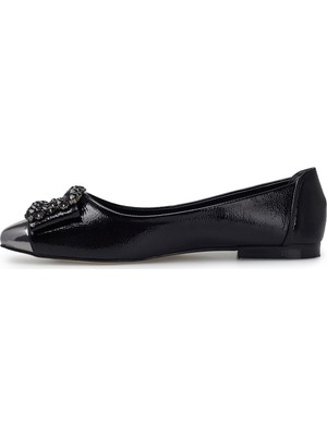 Pierre Cardin Tokalı Parlak Ayakkabı Kadın Ayakkabı Pc