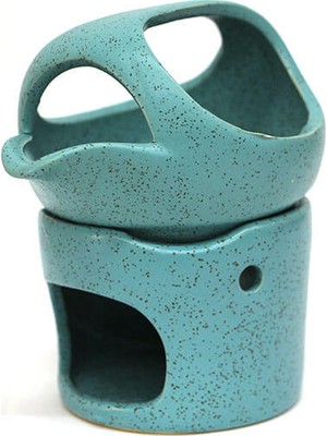 Bakbunatural Ibrik Temalı Seramik Buhurdanlık