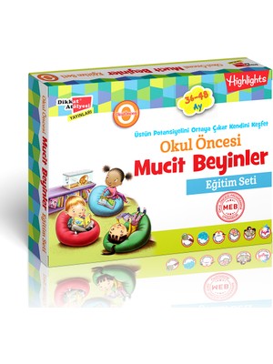 Okul Öncesi Mucit Beyinler Eğitim Seti 36-48 Ay