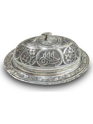 M&M Design El Yapımı Bakır Servis Tabağı