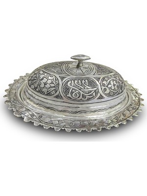 M&M Design El Yapımı Bakır Servis Tabağı