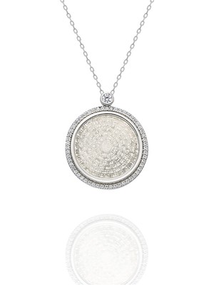 Nereze 925 Ayar Gümüş Esmaül Hüsna Kadın Gümüş Kolye