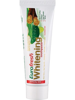 Farmasi Eurofresh Whitening Aloe Veralı Misvaklı Diş Macunu 112 gr