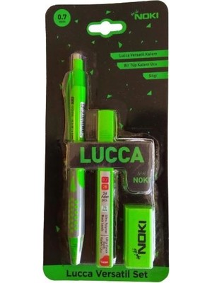 Noki Lucca Mekanik Kurşun Kalem Seti 0.7 mm Versatil Yeşil