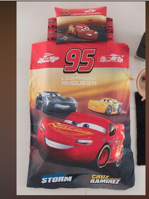 Özdilek Disney Cars Mc Queen Tek Kişilik Pike Takımı