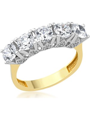 Bilezikhane Beştaş Yüzük 4.10 Gram 14 Ayar Altın