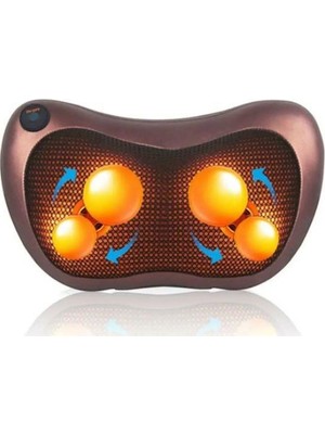 Realx Ovmalı Masaj Aleti Yastığı Ayakbel Boyun Sırt Cihazı Minder
