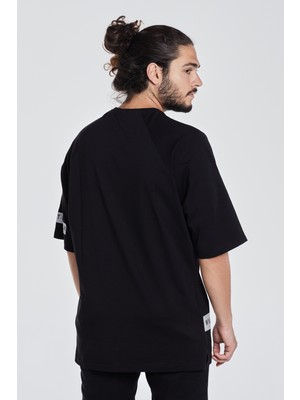 Zanaz ErkekBaskılı Özel Tasarım Oversize T-Shirt