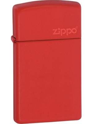 Zippo Logo Rüzgar Geçirmez Çakmak Kırmızı Mat Malzeme ile Premium Tasarım ve Taşınabilirlik