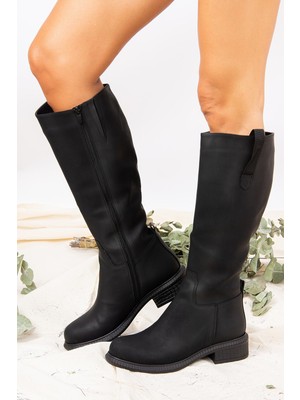 Fox Shoes Siyah Kadın Çizme J674272109