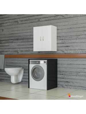 modilayn Rüzgar Makina Üstü Banyo Mutfak Dolabı