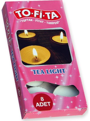 To-Fi-Ta Tea Light Mum 8'li