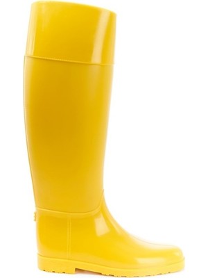 Luvi Sarı Binici Model Yağmur Çizme Sarı