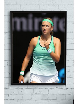 Postermanya Victoria Azarenka Çerçeveli Tablo  21 x 30 cm