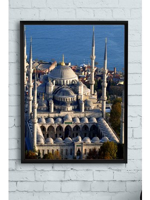 Postermanya Sultan Ahmet Camii Çerçeveli Tablo 2  21 x 30 cm