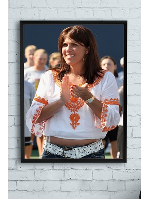Postermanya Jennifer Capriati Çerçeveli Tablo  21 x 30 cm