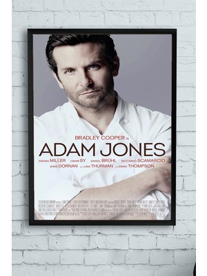 Postermanya Bradley Cooper Çerçeveli Tablo 2  21 x 30 cm