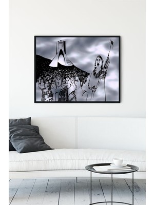 Postermanya Devrim Çerçeveli Tablo  21 x 30 cm