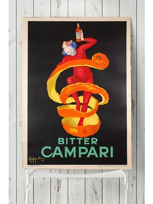 Postermanya Bitter Campari Vintage Poster  40 x 60 cm