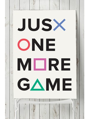 Postermanya More Game Oyun Poster  40 x 60 cm