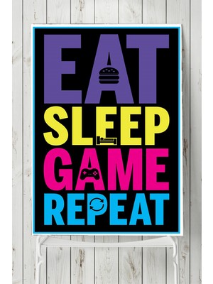 Postermanya Ye Uyu Oyna Oyun Poster  40 x 60 cm