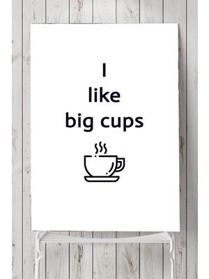 Postermanya Big Cup Mutfak Poster  40 x 60 cm