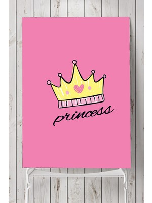 Postermanya Prenses Çocuk Odası Poster  40 x 60 cm