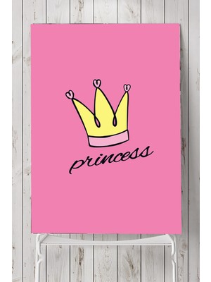 Postermanya Prenses Çocuk Odası Poster  40 x 60 cm