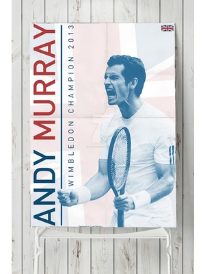 Postermanya Andy Murray Posteri  40 x 60 cm