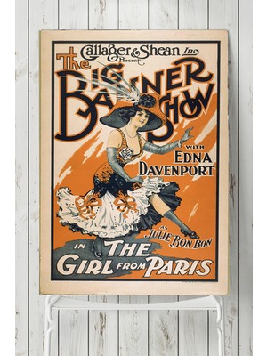 Postermanya Big Banner Show Vintage Poster  40 x 60 cm