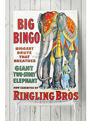 Postermanya Big Bingo Vintage Poster  40 x 60 cm