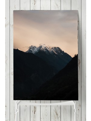 Postermanya Dağ Doğa Manzara Poster 6  40 x 60 cm