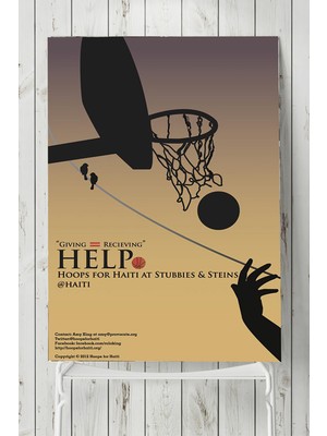 Postermanya Basketbol Posteri  40 x 60 cm