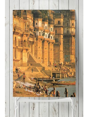 Postermanya Varanasi Kutsal Mekan Posteri  40 x 60 cm