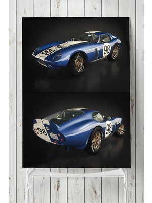 Postermanya Shelby  Daytona Coupe Araba Posteri  40 x 60 cm