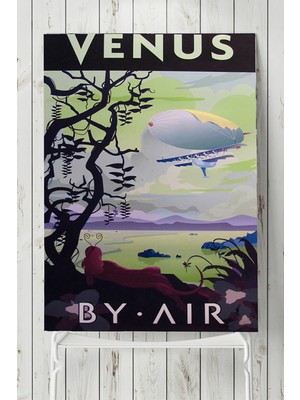 Postermanya Venus by Air Art Sanatsal Poster  40 x 60 cm