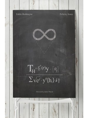 Postermanya Theory Of Everything Bilimsel Poster  40 x 60 cm